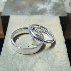 Bespoke wedding rings