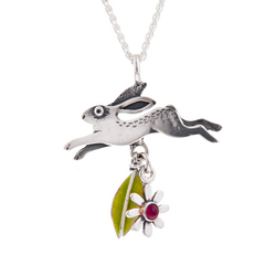 Leaping Hare Pendant