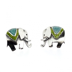 Elephant Stud Earrings