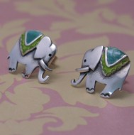 Elephant Stud Earrings